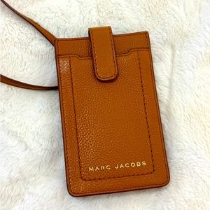 Marc Jacobs Leather Phone Holder/Crossbody